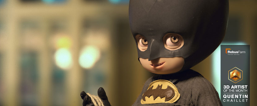 Дизайн персонажей | 'Little Batman' | Квентин Шайе